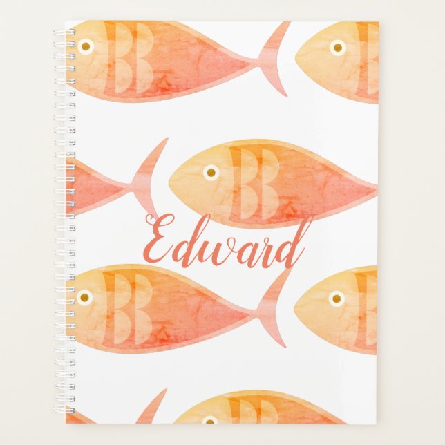Salmon Fish Group Planner (Front)