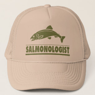 Salmon Fishing Trucker Hat