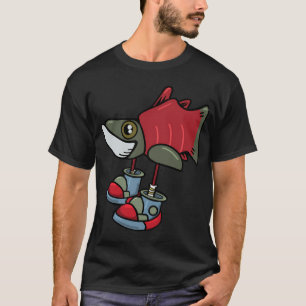 Salmon in Sneakers T-Shirt