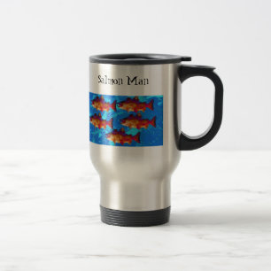 Salmon Man Coffee Mug
