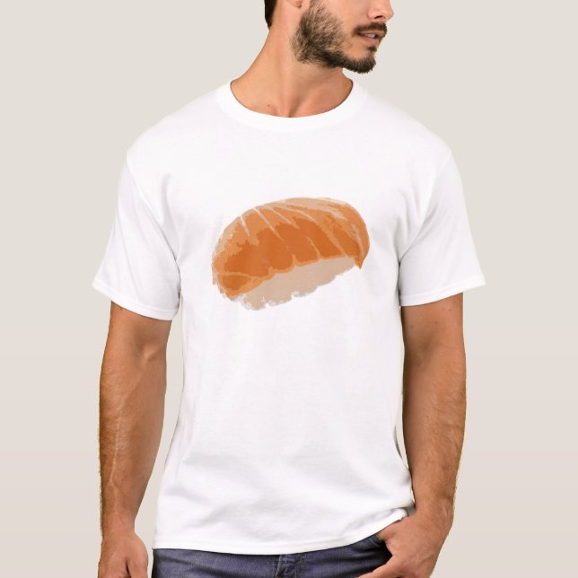 Salmon Nigiri Sushi T-Shirt (Front)