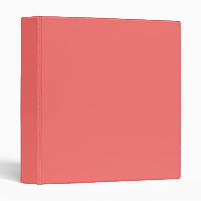 Salmon Pink  Binder (Front/Spine)