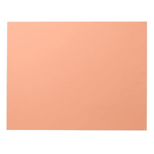 Salmon Pink colour accent customizable Notepad