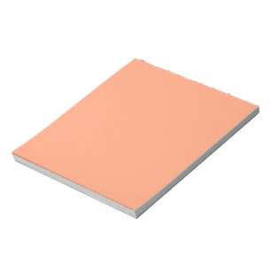 Salmon Pink colour accent customizable Notepad
