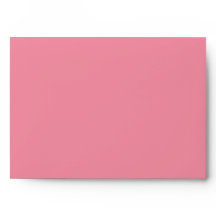 Salmon Pink Envelope Apple Green Striped Liner