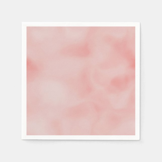 Salmon Pink Ombre       Napkin (Front)