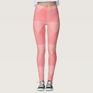 Salmon Pyramids  Leggings