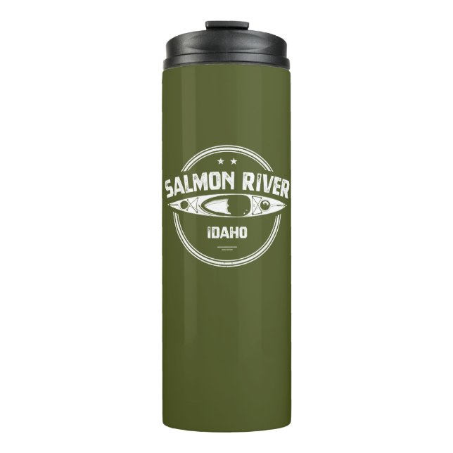 Salmon River Idaho Thermal Tumbler (Front)