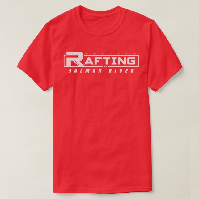 Salmon river rafting  T-Shirt (Design Front)