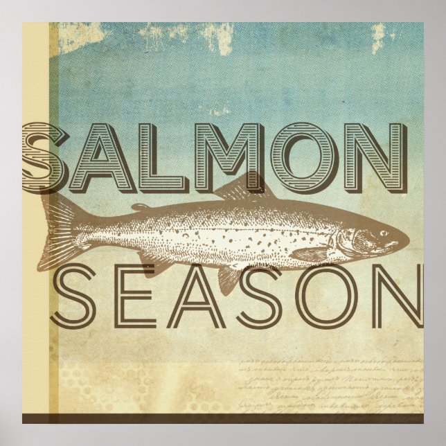 Salmon Season Poster (Front)
