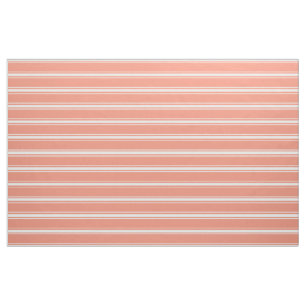 Salmon Stripes custom fabric