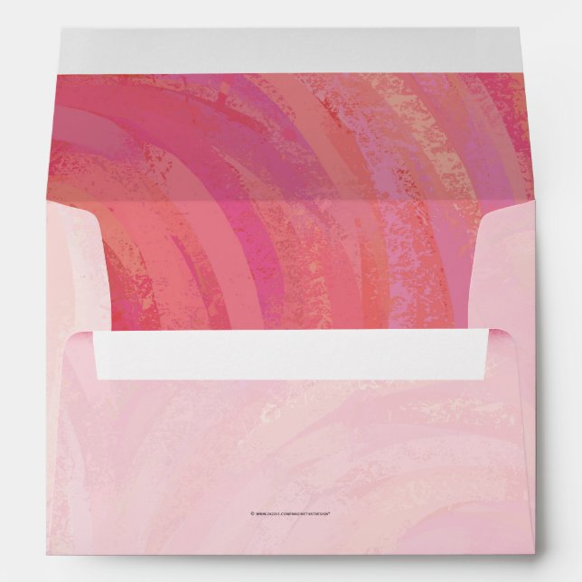 Salmon Swirl Envelopes (Back (Bottom))