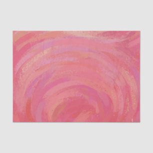 Salmon Swirl Tissue Paper