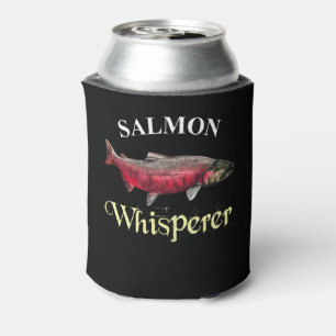 Salmon Whisperer Dark Can Cooler