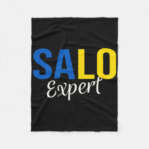 Salo Expert Ukraine Ukrainian  Fleece Blanket