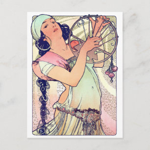 Salome, Alphonse Mucha Postcard