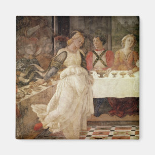 Salome dancing at the Feast of Herod Magnet