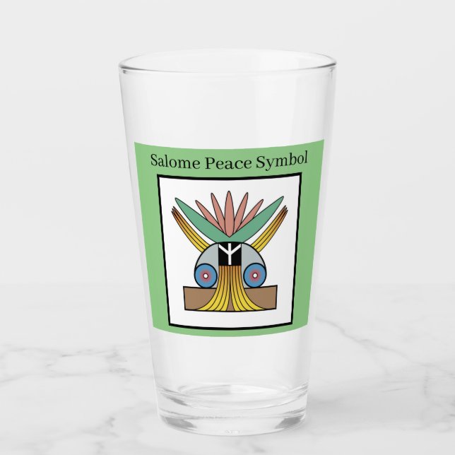 Salome Peace Glass (Front)