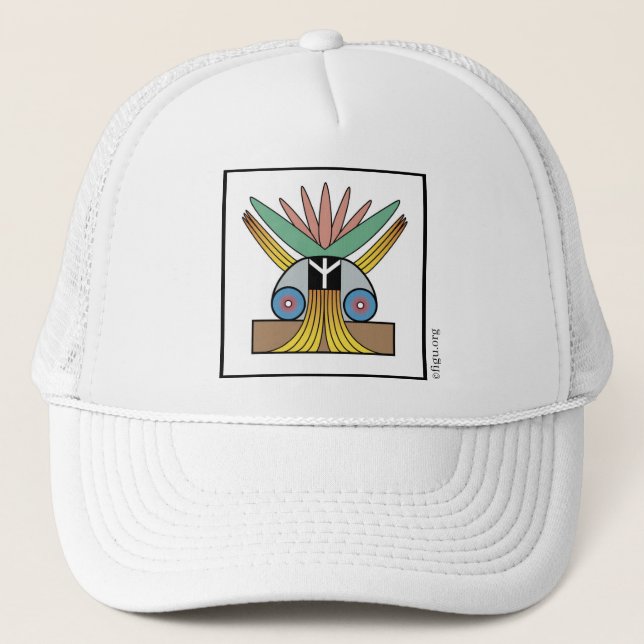 Salome Peace Trucker Hat (Front)