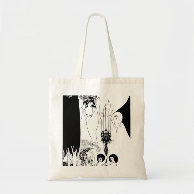 Salomé scene number 1 , by Aubrey Beardsley Tote Bag (Front)