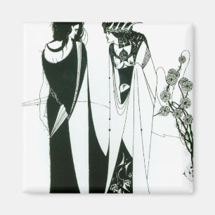 Salome with her mother, Herodias, 1894 (litho) (b/ Magnet