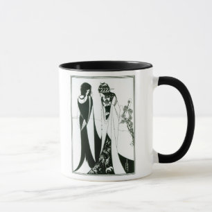 Salome with her mother, Herodias, 1894 (litho) (b/ Mug