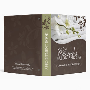 Salon and Spa Appointment Book Binder