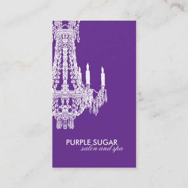 Salon and Spa Business Card (Front)