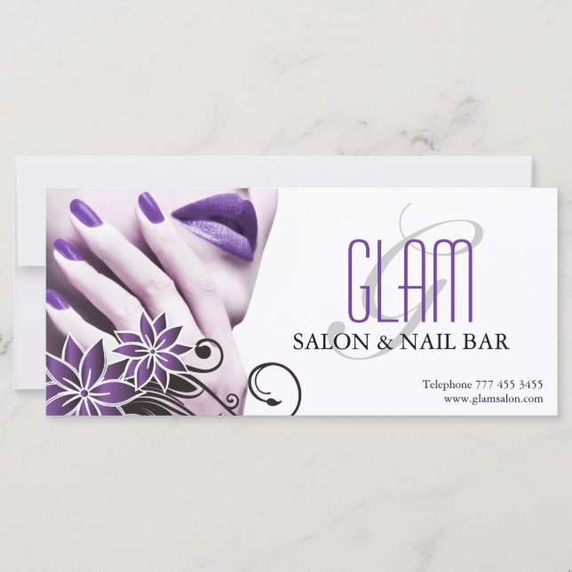 Salon and Spa Gift Certificate (Front)