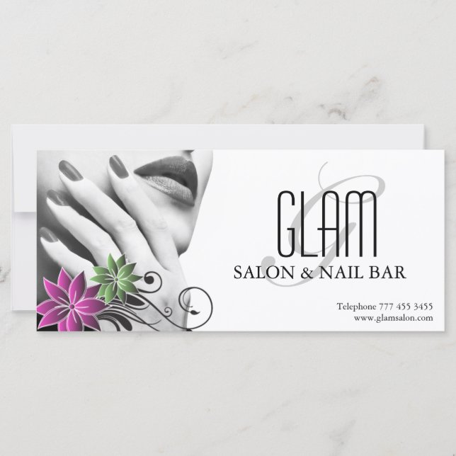 Salon and Spa Gift Certificate (Front)