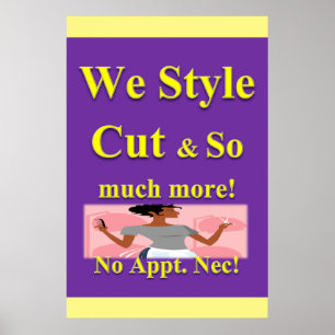 Salon Barbershop Posters