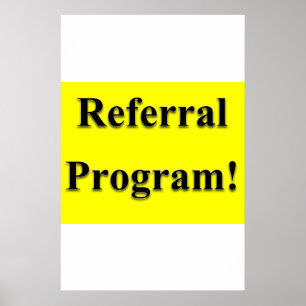 Salon Barbershop Posters Referral Program