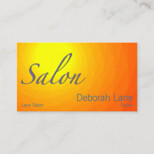 Salon Business Card