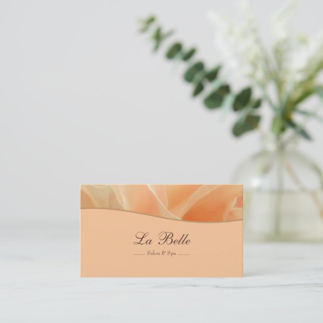 Salon Business Card (Standing Front)
