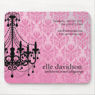 Salon Chandelier Mousepad