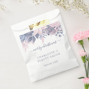 Salon Custom Business Christmas Favour Bag