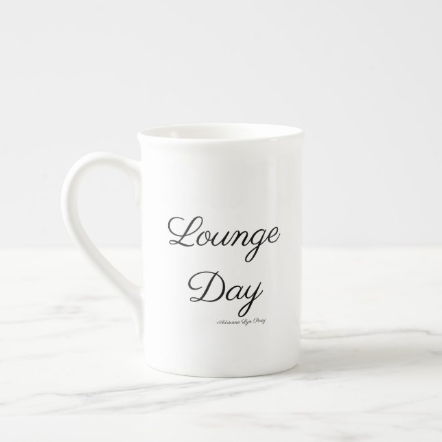 Salon Day Bone China Mug (Gauche)