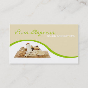 Salon Day Spa Massage Therapist Supp Business Card