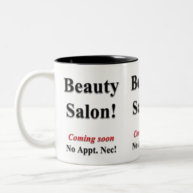 Salon De Beauté, Barbershop, Tannage, Mugs De Salo (Gauche)