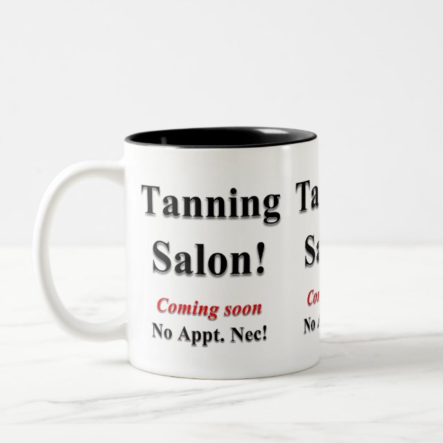 Salon De Beauté, Barbershop, Tannage, Mugs De Salo (Gauche)