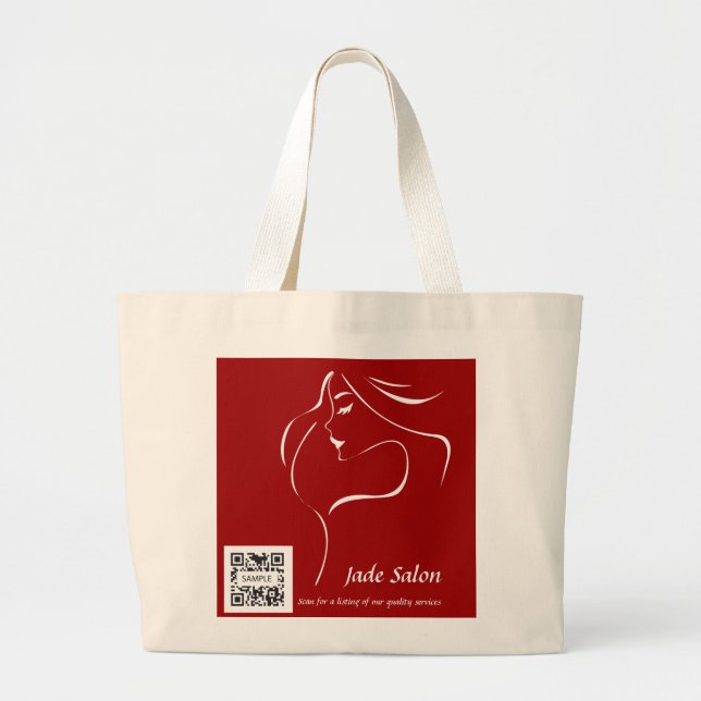 Salon de beauté de modèle de sac (Devant)