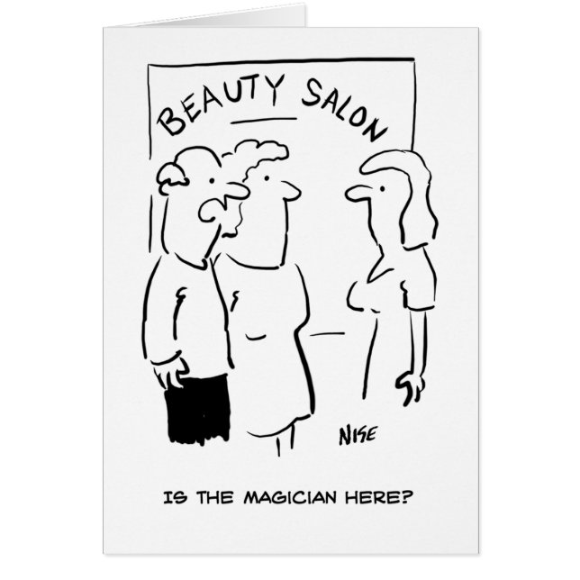 Salon de Beauté - Mari demande si le Magicien est  (Devant)