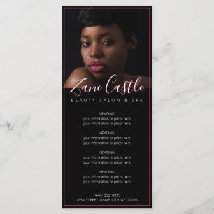 Salon de beauté Menu Tarifs