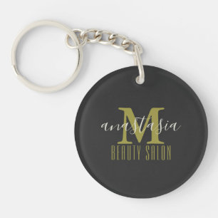 Salon de beauté noir par Anastasia Monogramme