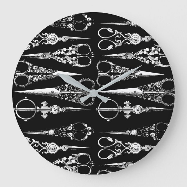 Salon de beauté Salon de coiffure Horloge du coiff (Recto)