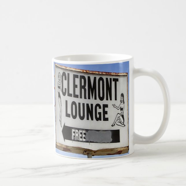 Salon de Clermont, Atlanta, la Géorgie, tasse (Droite)