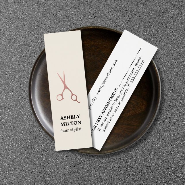 Salon de coiffure minimaliste Pastel Rose (Créateur téléchargé)