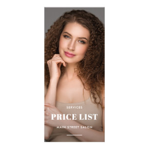 Salon de coiffure moderne simple Liste de prix pho