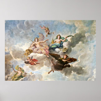 Salon de l'Abondance - Subdued Version Poster