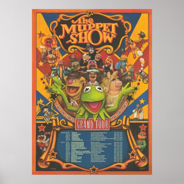 Salon de marionnettes - Poster du Grand Tour (Devant)
